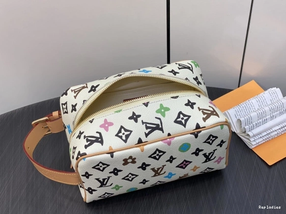 Rep ladies VUITTON LOCKER bag-23*13*12CM LOUIS KIT DOPP 0727
